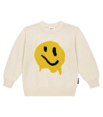 Bello intarsia cotton and wool sweater - Molo - Modalova