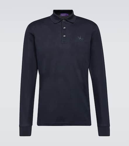 Cotton piquÃ© polo shirt - Ralph Lauren Purple Label - Modalova