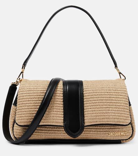 Le Bambimou Medium raffia-effect shoulder bag - Jacquemus - Modalova