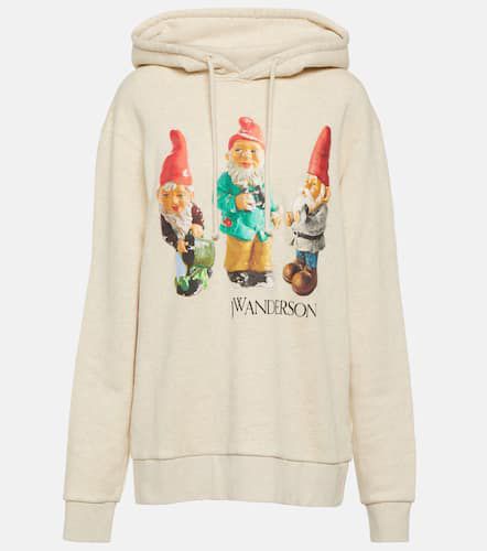 Gnome Trio cotton hoodie - JW Anderson - Modalova