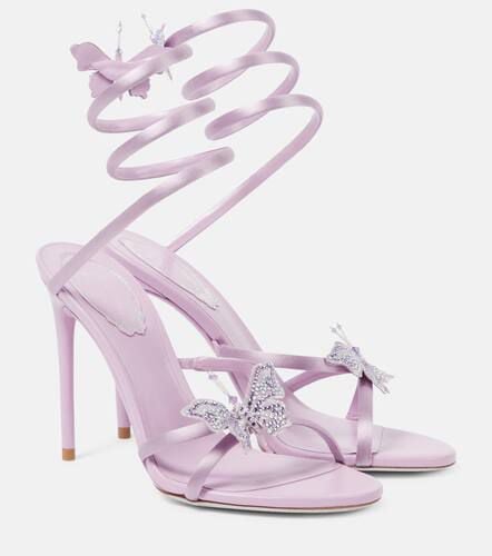 Butterfly 105 embellished satin sandals - Rene Caovilla - Modalova