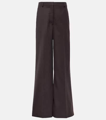 High-rise wool wide-leg pants - Stella McCartney - Modalova