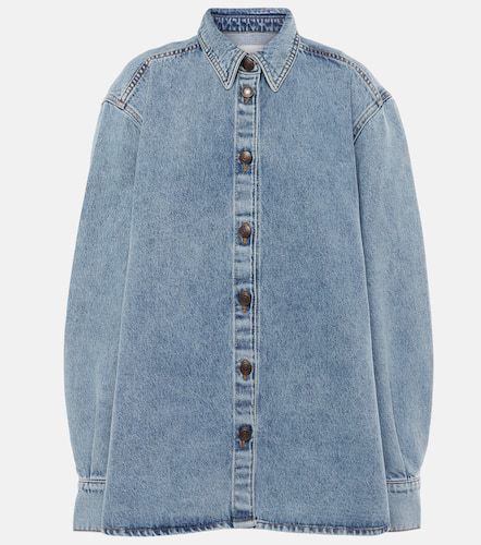 Camisa oversized de denim - Magda Butrym - Modalova