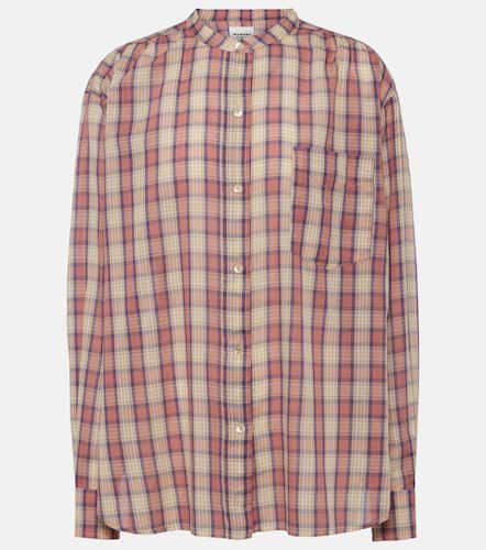 Checked cotton voile shirt - Marant Etoile - Modalova