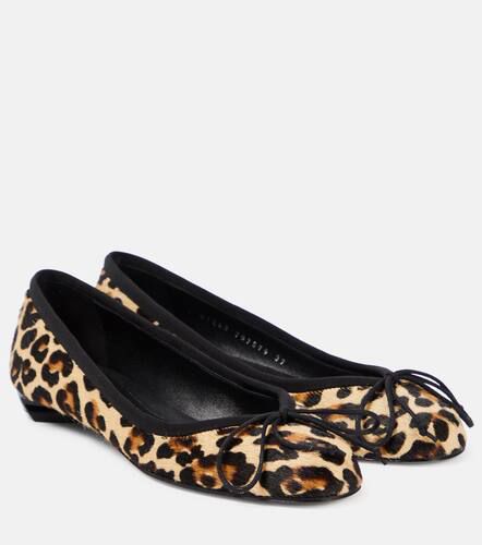 Armadillo calf hair ballet flats - Alexander McQueen - Modalova