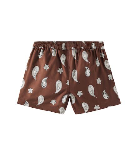 Paisley cotton Bermuda shorts - Mini Rodini - Modalova