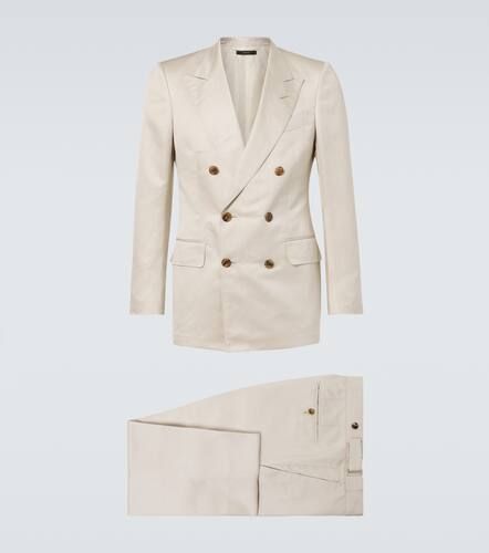 Tom Ford Silk and linen twill suit - Tom Ford - Modalova