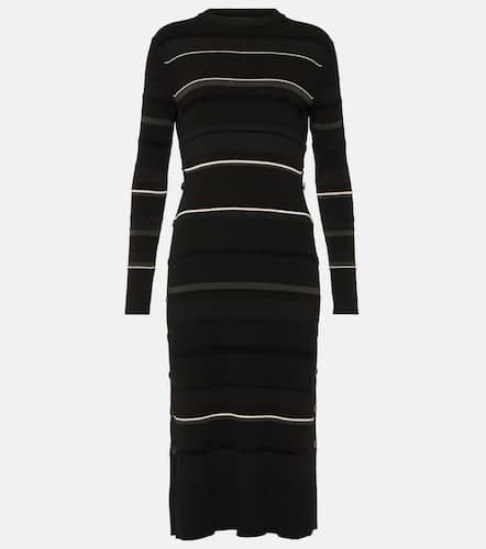 Striped knitted midi dress - Proenza Schouler - Modalova