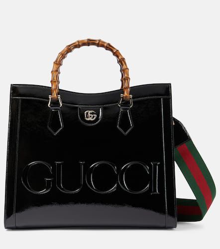 Borsa Diana Medium in vernice - Gucci - Modalova