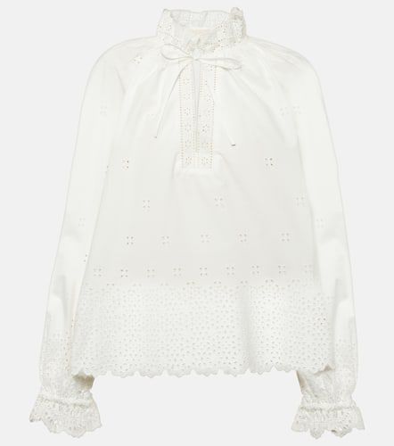 Alora broderie anglaise cotton blouse - Ulla Johnson - Modalova