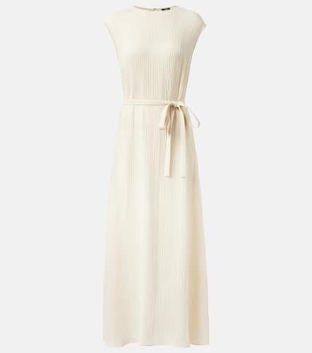 Garnier pleated jacquard midi dress - Joseph - Modalova