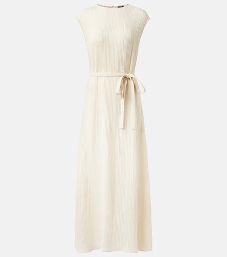 Vestido midi Garnier de jacquard plisado - Joseph - Modalova