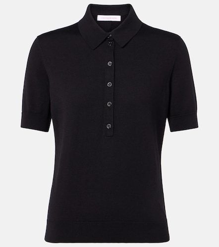 Polo en mezcla de seda y algodón - Carolina Herrera - Modalova
