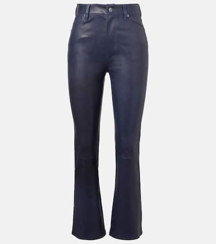 Reboot Crop leather bootcut pants - Frame - Modalova