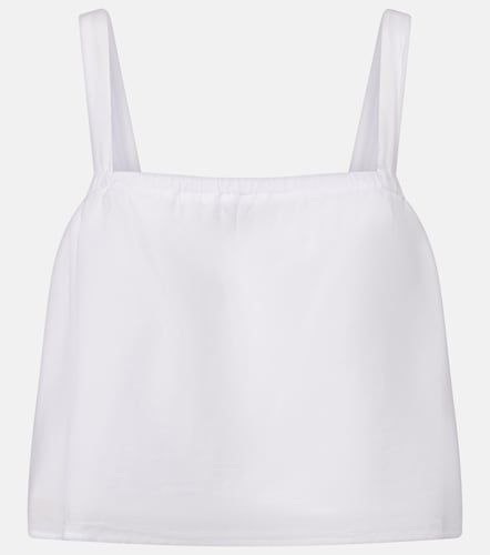 Top Andrea in voile di cotone e seta - Velvet - Modalova