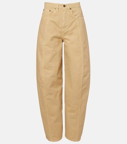 High-rise barrel-leg jeans - Victoria Beckham - Modalova