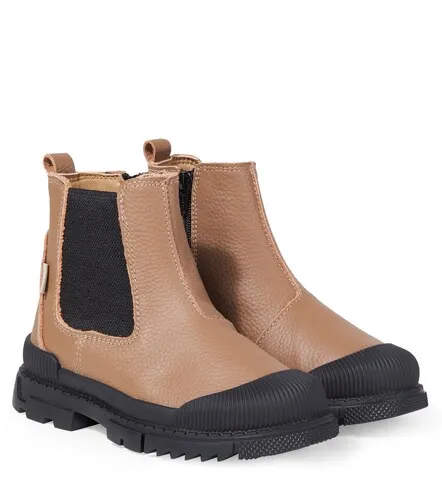 Wheat Botas chelsea Tex de piel - Wheat - Modalova