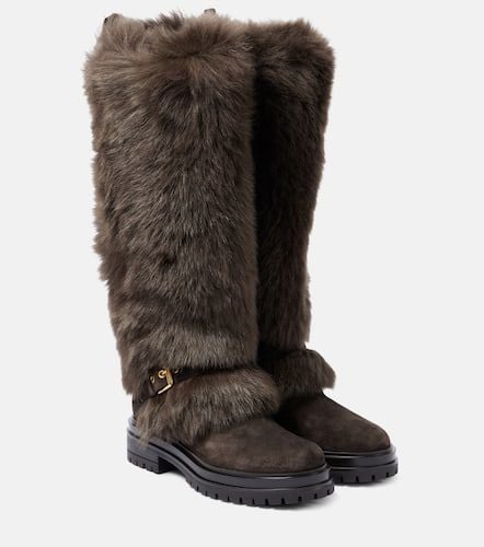 Maverick shearling snow boots - Gianvito Rossi - Modalova