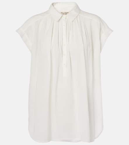 Normandy shirred cotton blouse - Nili Lotan - Modalova