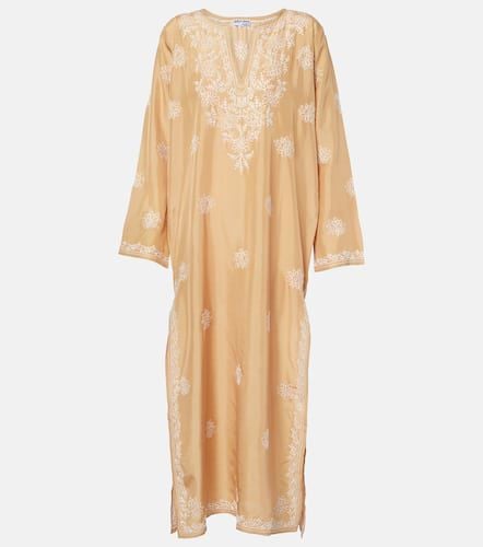 Juliet Dunn Embroidered silk kaftan - Juliet Dunn - Modalova