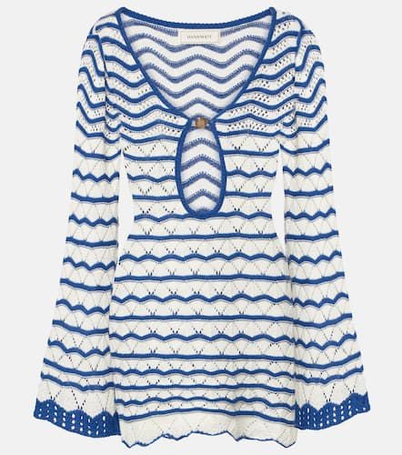 Rey striped crochet beach dress - Bananhot - Modalova