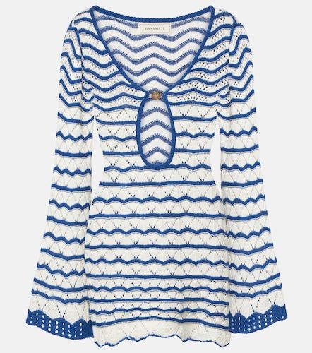 Vestido Rey de croché a rayas - Bananhot - Modalova