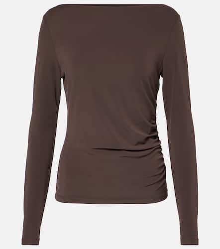 Catullo ruched crÃªpe jersey top - Max Mara - Modalova