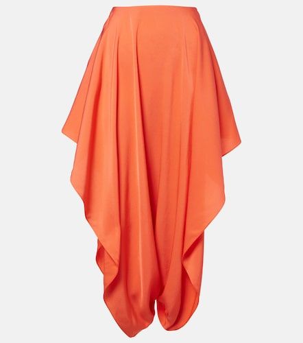 Alaïa Gonna midi Peek in cady - Alaia - Modalova
