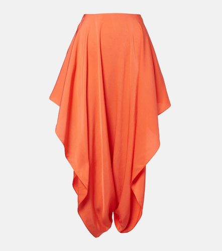 Peek asymmetric cady midi skirt - Alaia - Modalova