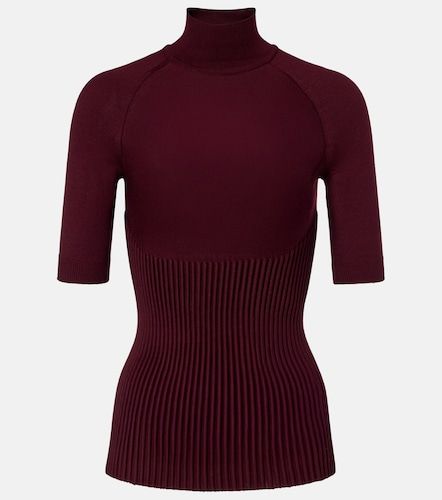 Alaia Ribbed-knit wool-blend top - Alaia - Modalova