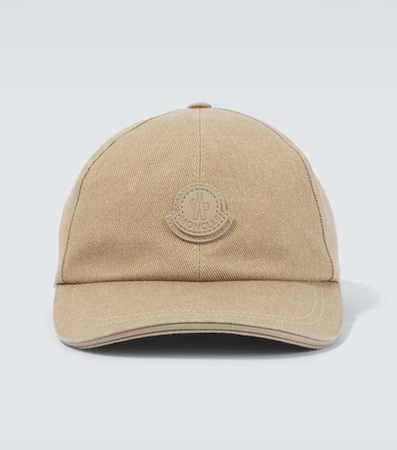 Moncler Logo cotton baseball cap - Moncler - Modalova
