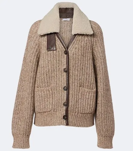 Cashmere, mohair, and wool-blend jacket - Brunello Cucinelli - Modalova