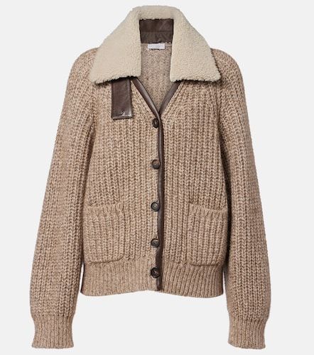 Cashmere, mohair, and wool-blend jacket - Brunello Cucinelli - Modalova