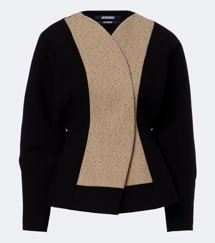 Chaqueta Paloma con paneles en mezcla de algodón y lana - Jacquemus - Modalova