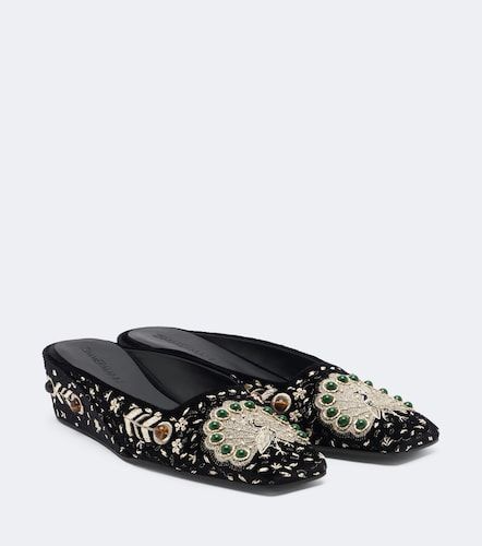 Mules Atelier in velluto con zeppa - Zimmermann - Modalova