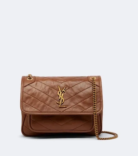 Niki Small leather shoulder bag - Saint Laurent - Modalova
