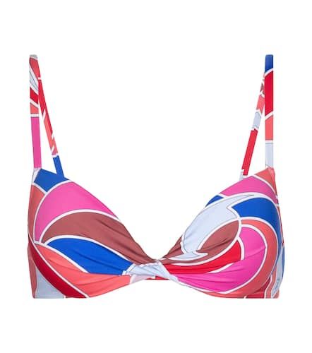 Bedrucktes Bikini-Oberteil - Emilio Pucci Beach - Modalova