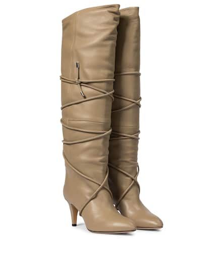 Lades leather knee-high boots - Isabel Marant - Modalova