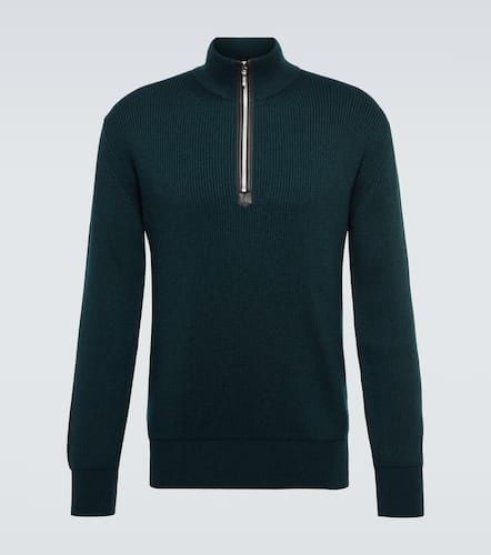 Half-zip wool and silk sweater - Loro Piana - Modalova