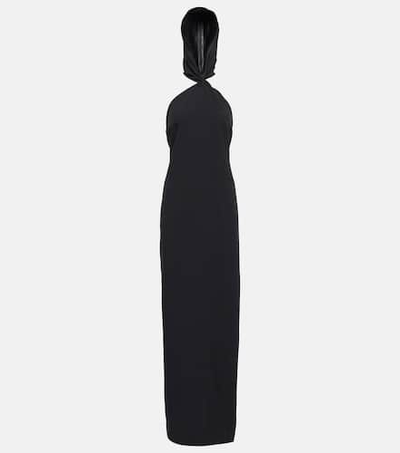 Diablo halterneck crÃªpe maxi dress - Taller Marmo - Modalova