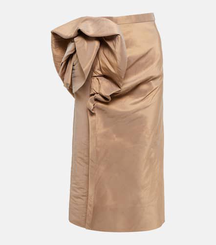 Maison Margiela Draped midi skirt - Maison Margiela - Modalova