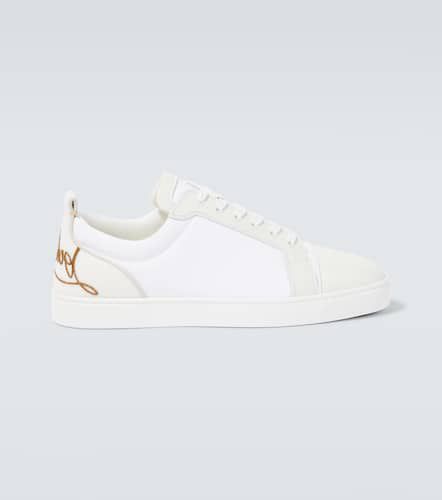 Fun Louis Junior leather sneakers - Christian Louboutin - Modalova