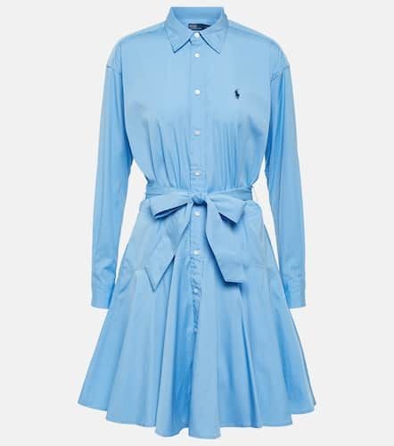 Belted cotton poplin shirt dress - Polo Ralph Lauren - Modalova