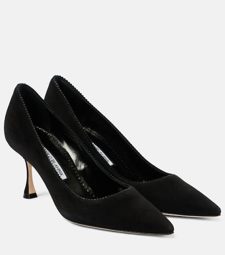 Manolo Blahnik Osmaclo suede pumps - Manolo Blahnik - Modalova