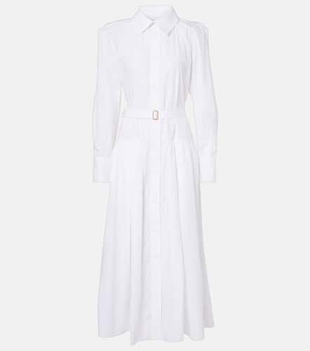 Belted cotton poplin shirtdress - Patou - Modalova