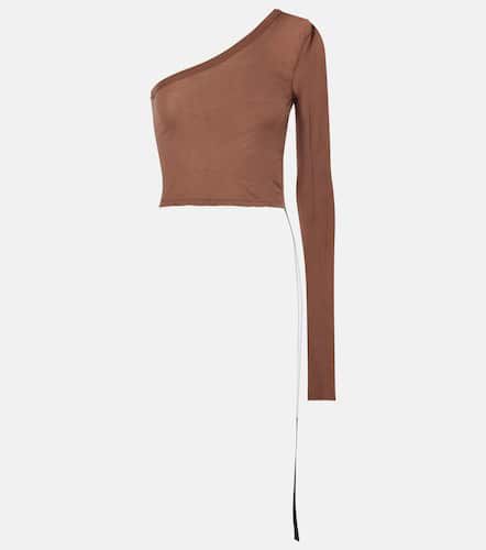 One-Shoulder-Top Ziggy aus Baumwoll-Jersey - Rick Owens - Modalova