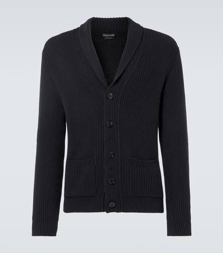 Cardigan in maglia di lana e seta - Tom Ford - Modalova