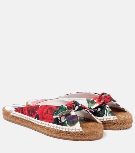 Dolce&Gabbana Floral espadrilles - Dolce&Gabbana - Modalova