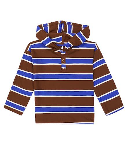 Mini Rodini Striped cotton hoodie - Mini Rodini - Modalova