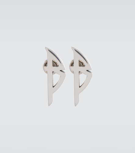 Balenciaga Typo logo earrings - Balenciaga - Modalova